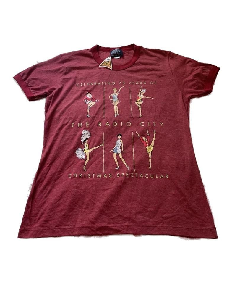 Radio City Music Hall Christmas Spectacular 75th Anniversary TShirt Size Lg